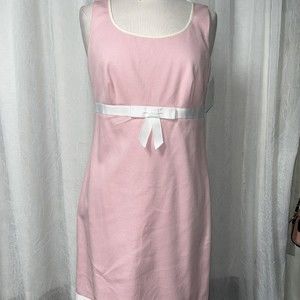 INC International Concepts Women's Dress Pink Textured Size 10